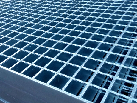 Rejilla de acero galvanizado en caliente con superficie lisa