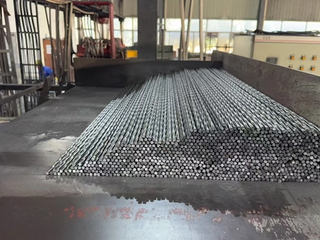 Barras Torcidas de Materia Prima para Rejillas de Acero