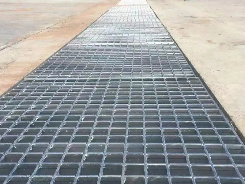 Rejilla de acero de servicio pesado