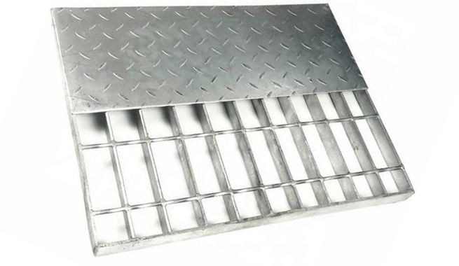 Rejilla de acero compuesta