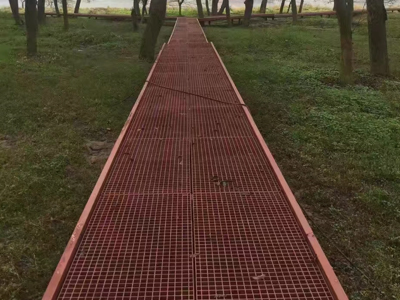 pasillos del parque
