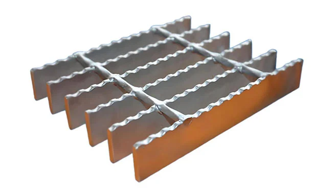 Panel de rejilla de acero crudo